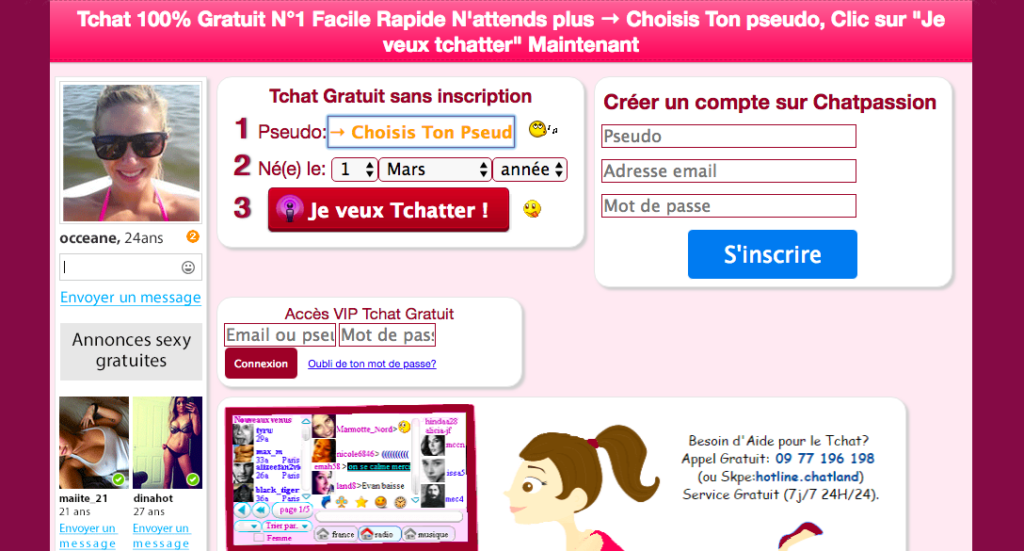 site comme coco tchat)